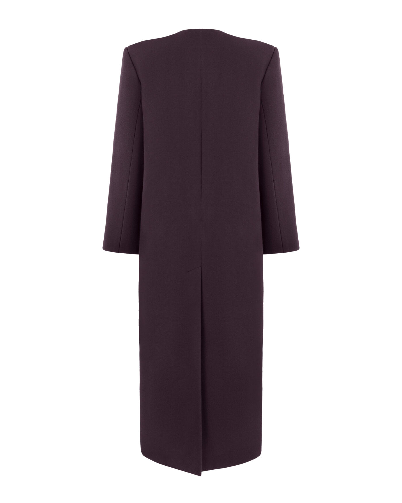 Пальто трансформер сливове