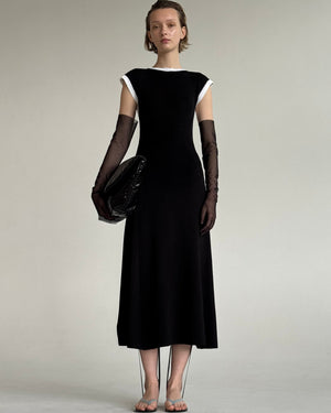 MONICA BLACK DRESS