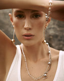 Сережки КРИШТАЛЬ gold