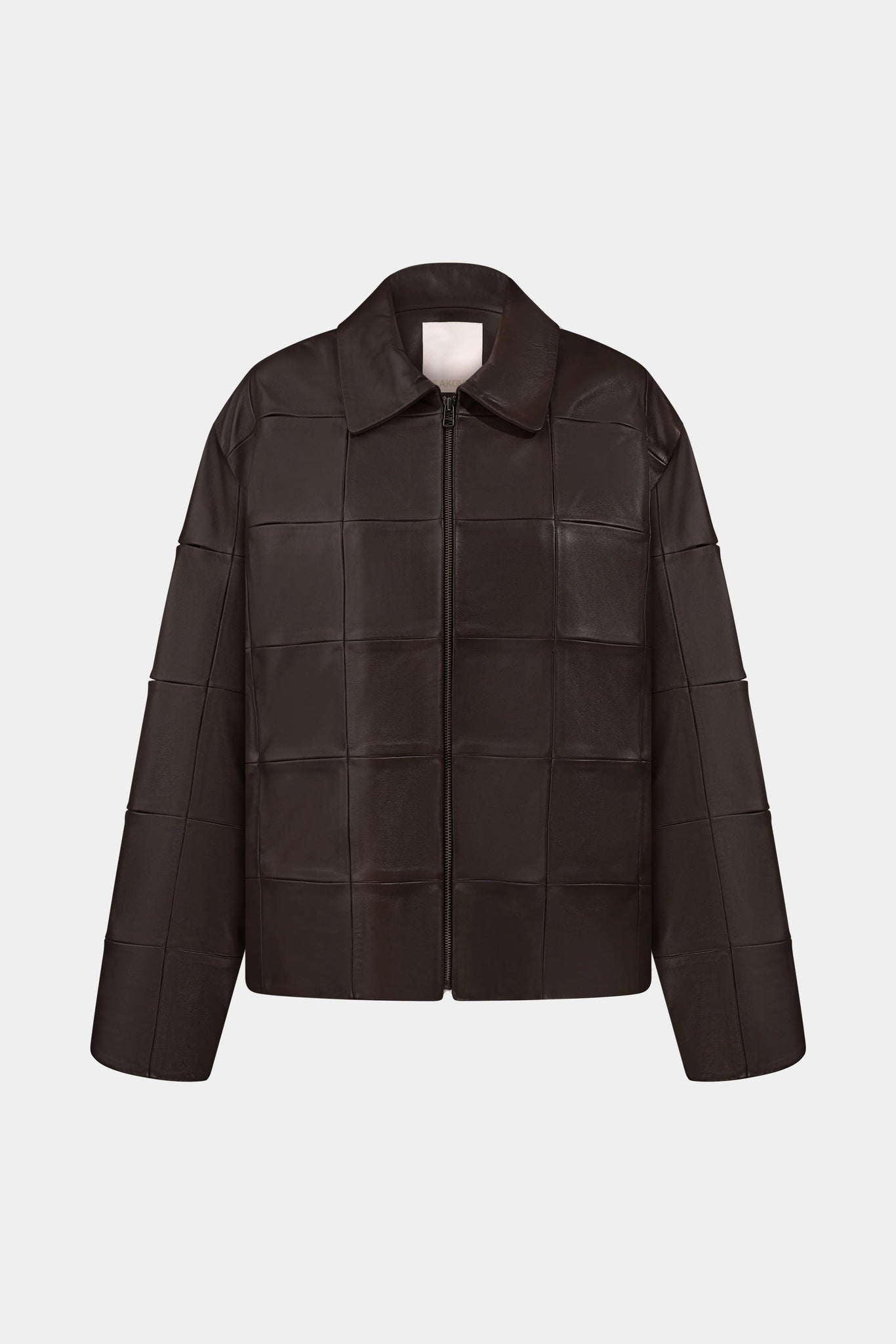 Шкіряна куртка Мозайка