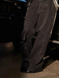 BUDDU WRONG SIDE JEANS -WASHED BLACK