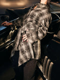 DISTRESSED PLAID SHIRT