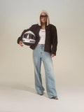 SUEDE JACKET / CHOCOLATE