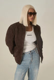 SUEDE JACKET / CHOCOLATE