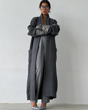 LONG WOOL CARDIGAN