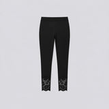 Black Lace Capri