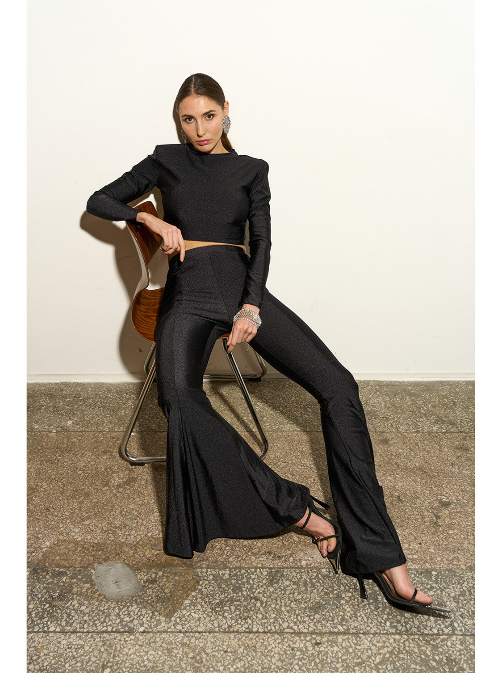 Штани чорні Клаудія