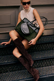 Plum Bag анаконда зелена