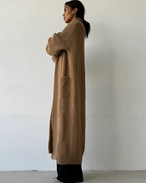 LONG WOOL CARDIGAN