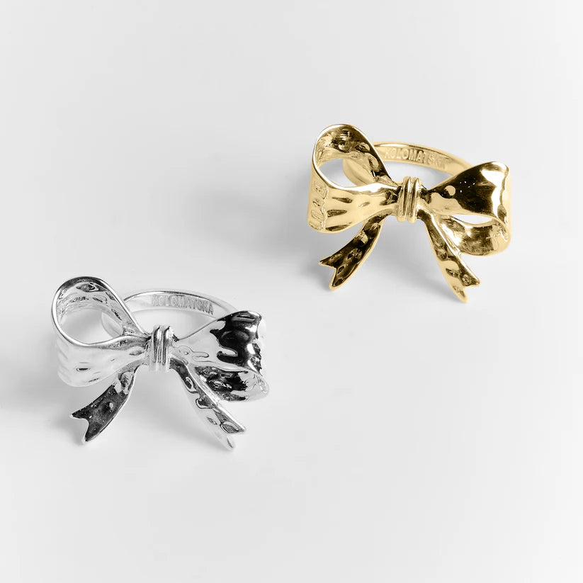 Каблучка BOW gold