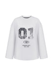 01 MEMBERS LONGSLEEVE — WHITE