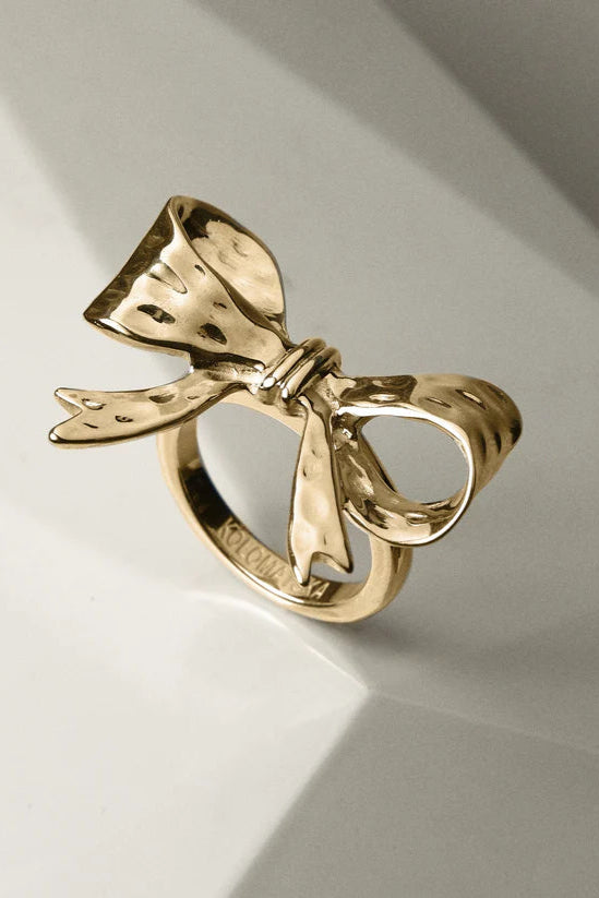 Каблучка BOW gold