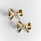 Сережки BOWS gold