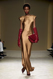 CLEMENCE BRONZE DRESS
