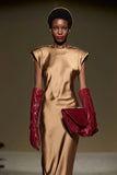 CLEMENCE BRONZE DRESS