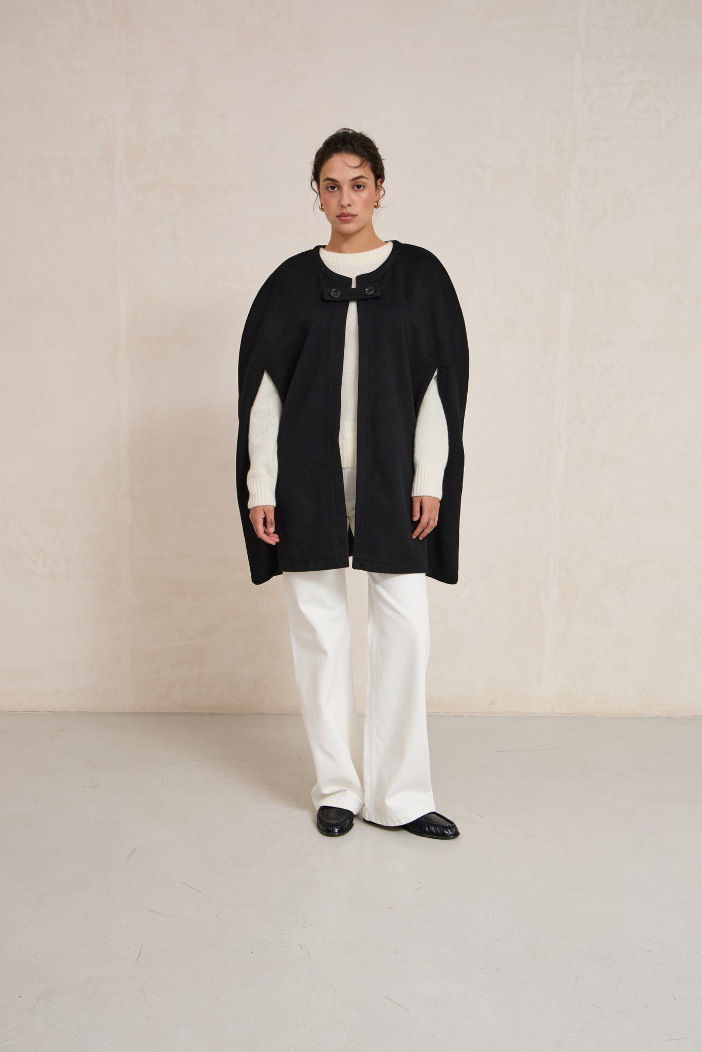 Кейп з натуральної вовни