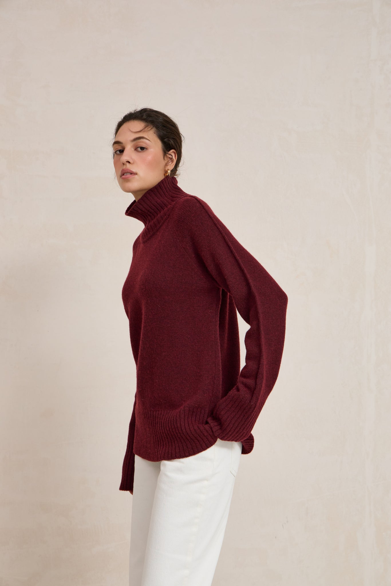 В’язаний светр з ягня