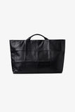 MOSAICA LEATHER BAG Black