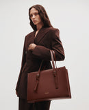 Сумка BG118mid Каштановий тоскана