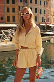 BUBBLE SHORTS - LEMON