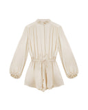 Champagne Viscose Romper