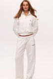 CORE WIDE PANTS - WARM WHITE