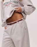 CORE BAGGY SWEATPANTS - MELANGE