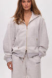 CORE ZIP HOODIE - MELANGE