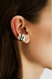 DOUBLE AMORF CUFFS срібло