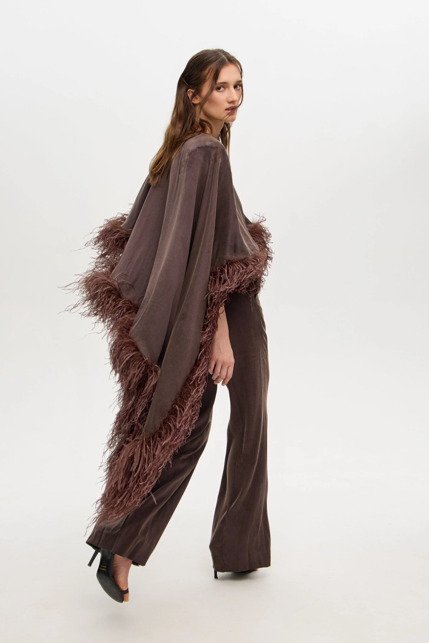 Брюки напівкльош