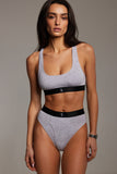 GREY MODAL BRALETTE