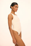 Боді із тканини soft touch Cindy butter milk