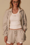 LE CLUB SHORTS WITH POCKETS - GREY