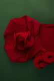 CECILIA KNIT RED DRESS