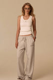 LE CLUB WIDE PANTS - GREY