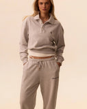 LE CLUB CROPPED POLO - GREY