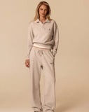 LE CLUB WIDE PANTS - GREY