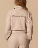 LE CLUB CROPPED POLO - GREY