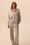 LE CLUB ZIP HOODIE - GREY