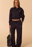 LE CLUB CROPPED POLO - NAVY