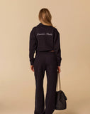 LE CLUB CROPPED POLO - NAVY