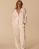 LE CLUB ZIP HOODIE - WARM WHITE
