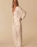 LE CLUB WIDE PANTS - WARM WHITE
