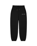 Signature Embroidered Sweatpant - Black