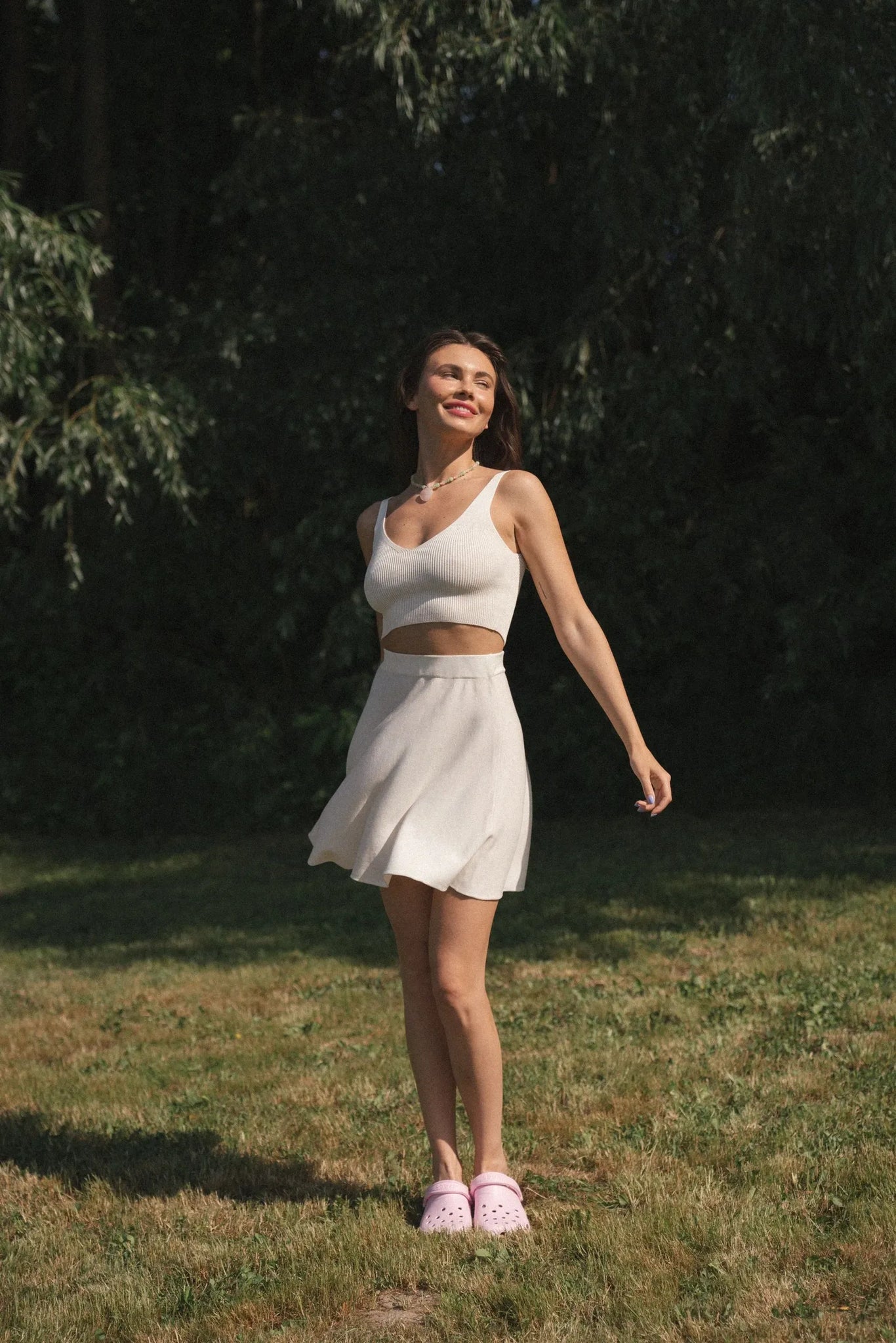 Топ Amy молочний