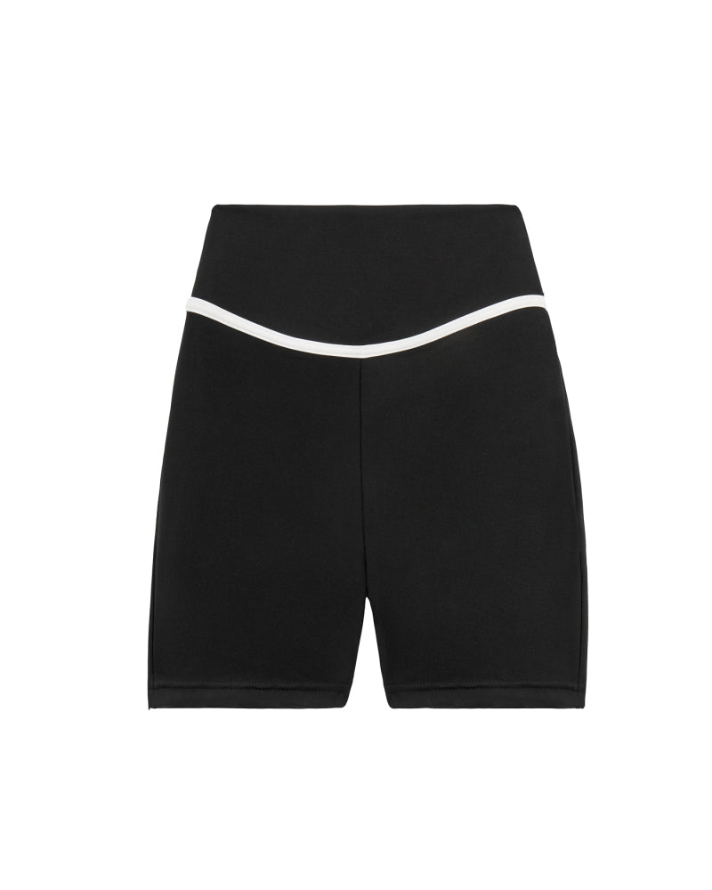 Ultimate Piping Black Shorts