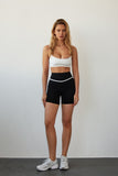 Ultimate Piping Black Shorts