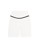 Ultimate Piping White Shorts