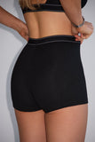 ULTIMATE RIBBED SHORTS BLACK