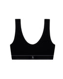ULTIMATE RIBBED TOP BLACK